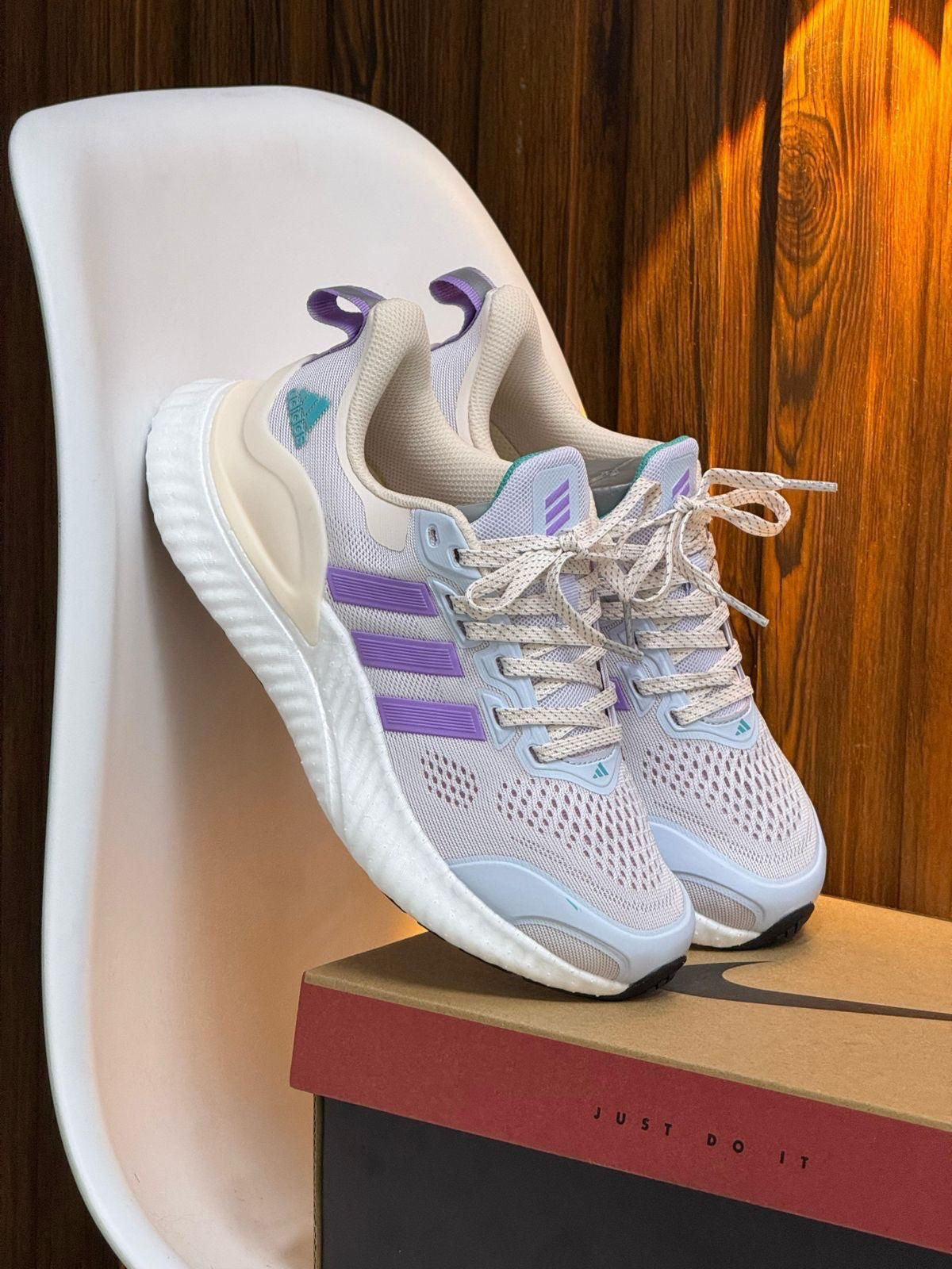 ADIDAS ALPHA MORADA | DAMA