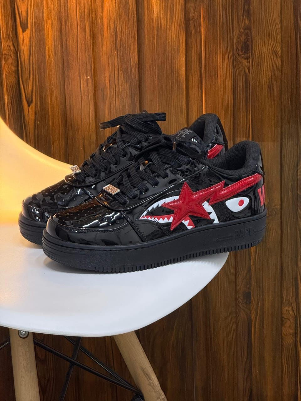 NIKE BAPE NEGRO ROJA | HOMBRE Y DAMA