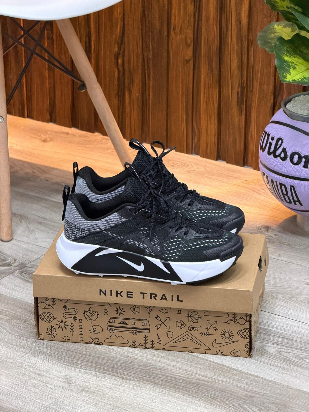 NIKE TRAIL WILDHORSE NEGRO BLANCO | HOMBRE Y DAMA