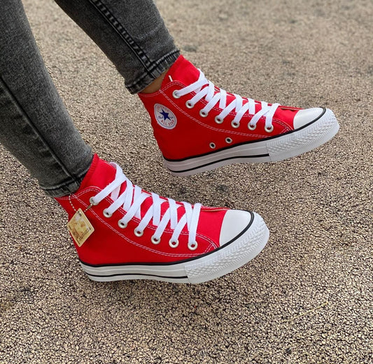 CONVERSE BOTA CLÁSICA ROJA | DAMA Y HOMBRE