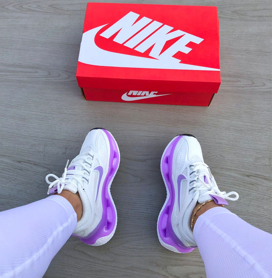 NIKE BAILLELI BLANCA MORADA | DAMA