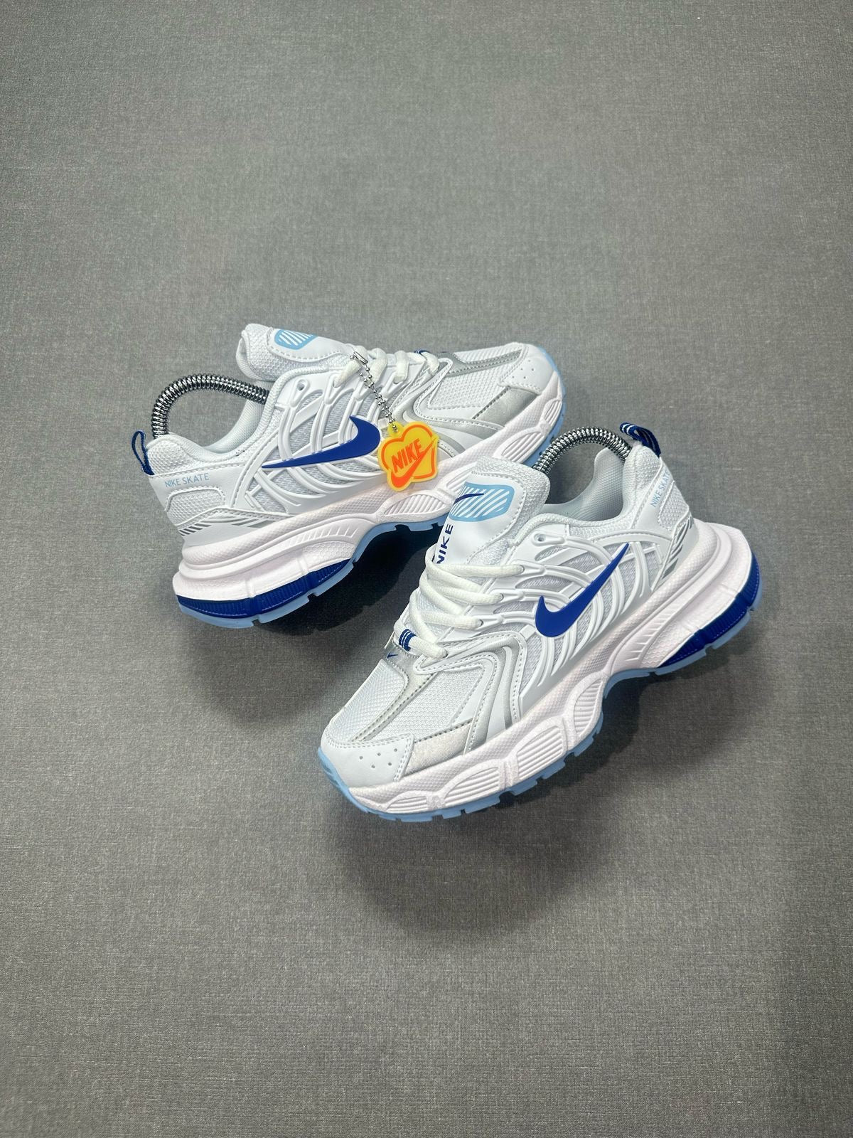 NIKE SKATE BLANCA AZUL | DAMA