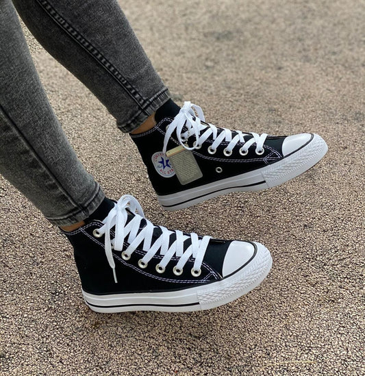 CONVERSE BOTA CLÁSICA NEGRA | DAMA Y HOMBRE
