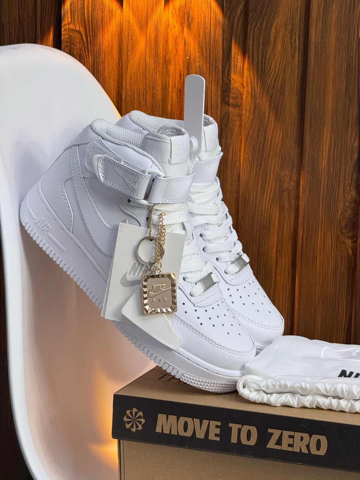 NIKE AF1 BOTA BLANCA 1.1 CON CAJA Y TULA | HOMBRE Y DAMA