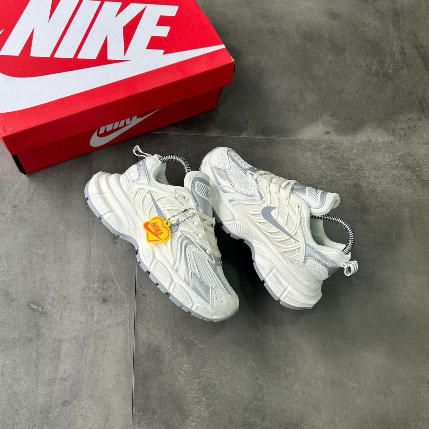 NIKE SKATE BLANCA PLATEADA | DAMA