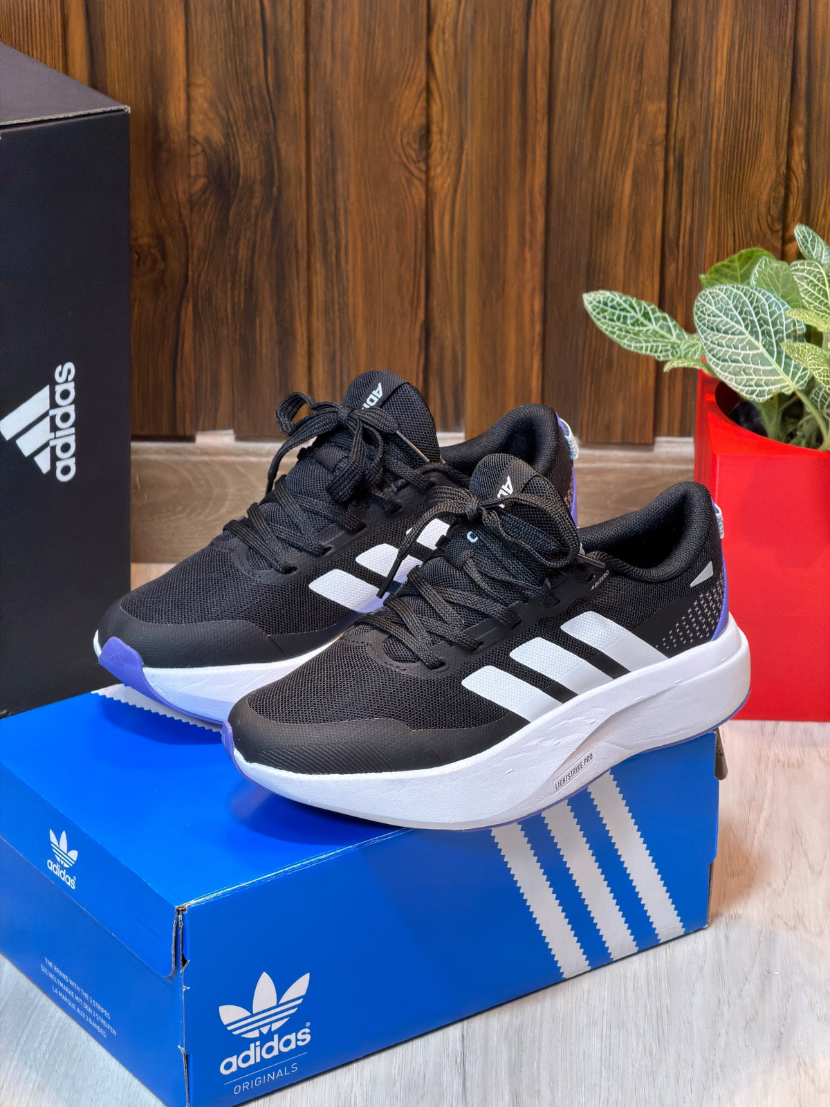 ADIDAS ADIZERO NEGRA BLANCO
